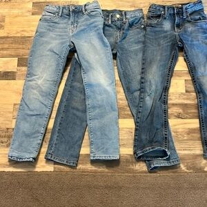 Lot of 8 slim boys jeans